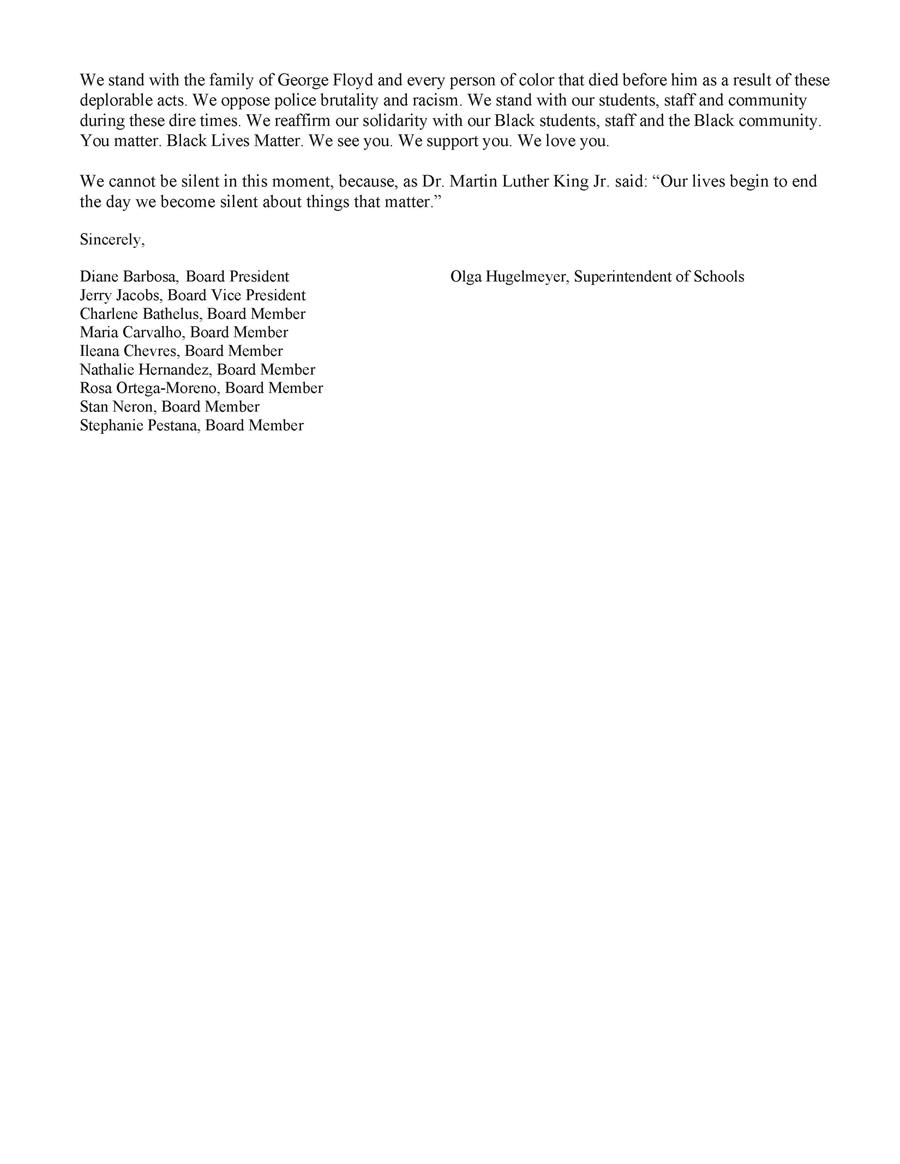 6-3-20 Letter to the EPS Community on the Death of George Floyd- 6-3-2056 2 